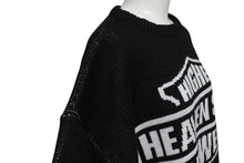 Load image into Gallery viewer, 新品未使用 MADMADWORLD マッドマッドワールド HIGHER HEAVEN SENT POWER ニット コットン ポリエステル ブラック サイズL 中古 4c069879