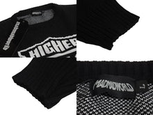 Load image into Gallery viewer, 新品未使用 MADMADWORLD マッドマッドワールド HIGHER HEAVEN SENT POWER ニット コットン ポリエステル ブラック サイズL 中古 4c069879