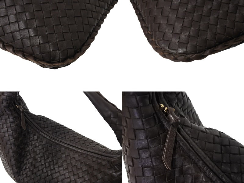 極美品 BOTTEGA VENETA ボッテガヴェネタ ホーボー イントレチャート ワンショルダーバッグ 115654 V0013 2040 ブラウン  中古 4c069883 – Casanova Vintage