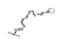 Load image into Gallery viewer, HERMES エルメス ブレスレット シェーヌダンクル PM18コマ フランス製 シルバー925 美品 中古 4c069884