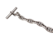 Load image into Gallery viewer, HERMES エルメス ブレスレット シェーヌダンクル PM18コマ フランス製 シルバー925 美品 中古 4c069884