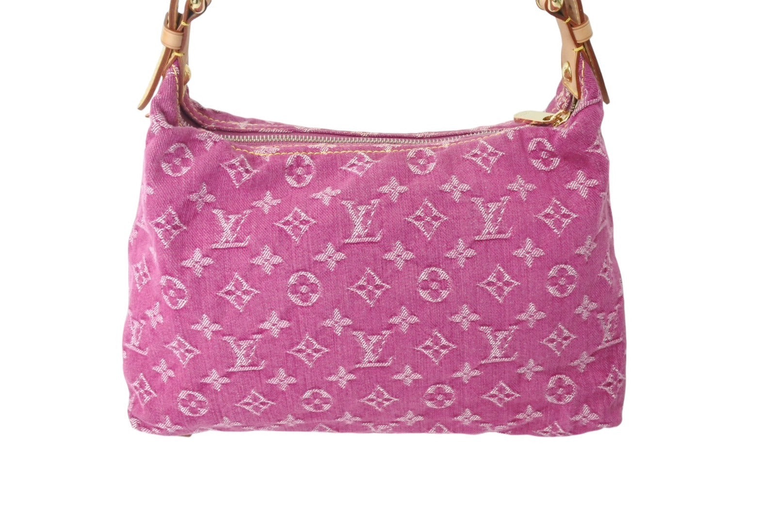 極美品 LOUIS VUITTON ルイヴィトン バギーPM ワンショルダーバッグ M95212 モノグラム デニム レザー ピンク 中古  4c069889 – Casanova Vintage