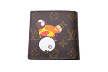 画像をギャラリービューアに読み込む, 新品未使用 LOUIS VUITTON ルイヴィトン ポルトフォイユ・マルコ 二つ折り財布 M61666 村上隆 モノグラムパンダ 中古 4c069890