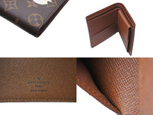 画像をギャラリービューアに読み込む, 新品未使用 LOUIS VUITTON ルイヴィトン ポルトフォイユ・マルコ 二つ折り財布 M61666 村上隆 モノグラムパンダ 中古 4c069890