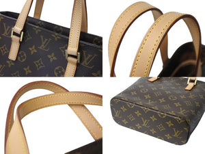 極美品 LOUIS VUITTON ルイヴィトン ヴァヴァンPM ハンドバッグ M51172 モノグラム ブラウン PVC レザー 中古 4c069897