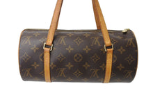 Load image into Gallery viewer, LOUIS VUITTON ルイヴィトン パピヨンPM 26 筒形 ハンドバック ブラウン モノグラム M51386 美品 中古 4c069904