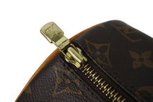 画像をギャラリービューアに読み込む, LOUIS VUITTON ルイヴィトン パピヨンPM 26 筒形 ハンドバック ブラウン モノグラム M51366 美品 中古 4c069904