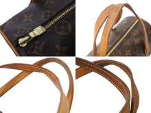 画像をギャラリービューアに読み込む, LOUIS VUITTON ルイヴィトン パピヨンPM 26 筒形 ハンドバック ブラウン モノグラム M51366 美品 中古 4c069904