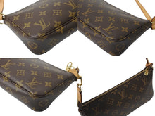 画像をギャラリービューアに読み込む, 極美品 LOUIS VUITTON ルイヴィトン ポシェット アクセソワール アクセサリーポーチ M40712 新型 モノグラム PVC レザー 中古 4c069905