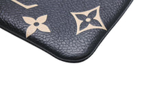 画像をギャラリービューアに読み込む, 極美品 LOUIS VUITTON ルイヴィトン モノグラム ポシェット クレ M80885 ノワール コインケース ブラック ロゴ 小物 中古 4c069907