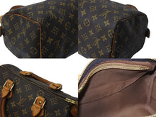 Load image into Gallery viewer, LOUIS VUITTON ルイヴィトン スピーディ25 ハンドバッグ M41109 旧型 モノグラム PVC レザー ゴールド金具 ブラウン 美品 中古 4c069908