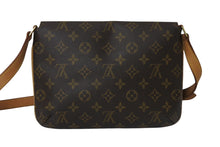 Load image into Gallery viewer, LOUIS VUITTON ルイヴィトン ミュゼットタンゴ ショルダーバック M51257 モノグラム ブラウン 美品 中古 4c69912