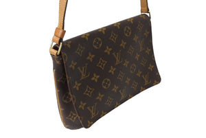 LOUIS VUITTON ルイヴィトン モノグラム ミュゼットタンゴ ショルダーバッグ M51388 ロゴ 斜め掛け 鞄 ゴールド金具 美品 中古 4c069914