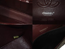 画像をギャラリービューアに読み込む, CHANEL シャネル マトラッセ25 Wチェーンショルダーバッグ Wフラップ ココマーク 8番台 ラムスキン ブラック シルバー金具 美品 中古 4c069915