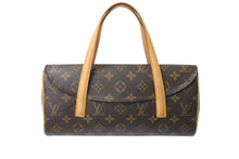 Load image into Gallery viewer, 極美品 LOUIS VUITTON ルイヴィトン ソナチネ ハンドバッグ M51902 モノグラム PVC レザー ブラウン 中古 4c069922