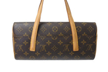 Load image into Gallery viewer, 極美品 LOUIS VUITTON ルイヴィトン ソナチネ ハンドバッグ M51902 モノグラム PVC レザー ブラウン 中古 4c069922