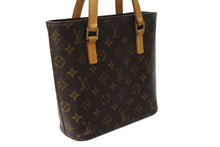 画像をギャラリービューアに読み込む, LOUIS VUITTON ルイヴィトン ヴァヴァンPM ハンドバッグ M51172 モノグラム ブラウン PVC レザー 美品 中古 4c069926