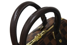 画像をギャラリービューアに読み込む, LOUIS VUITTON ルイヴィトン ダミエ スピーディ バンドリエール25 ハンドバッグ N41181 ダミエキャンバス ブラウン 美品 中古 4c069927