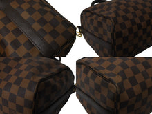 画像をギャラリービューアに読み込む, LOUIS VUITTON ルイヴィトン ダミエ スピーディ バンドリエール25 ハンドバッグ N41181 ダミエキャンバス ブラウン 美品 中古 4c069927