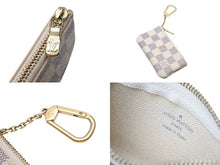 画像をギャラリービューアに読み込む, LOUIS VUITTON ルイヴィトン ダミエ アズール ポシェット クレ N62659 コインケース ホワイト 小物 中古 美品 4c069930