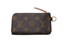 Load image into Gallery viewer, 極美品 LOUIS VUITTON ルイヴィトン モノグラム ポシェット クレ コンプリス T&amp;B コインケース ブラウン ロゴ 小物 M58025 中古 4c069931