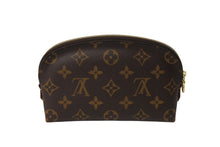 Load image into Gallery viewer, 極美品 LOUIS VUITTON ルイヴィトン ポシェットコスメティックPM ポーチ M47515 モノグラム ブラウン ゴールド金具 中古 4c069932