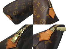 Load image into Gallery viewer, 極美品 LOUIS VUITTON ルイヴィトン ポシェットコスメティックPM ポーチ M47515 モノグラム ブラウン ゴールド金具 中古 4c069932