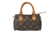 Load image into Gallery viewer, LOUIS VUITTON ルイヴィトン ミニスピーディ ハンドバッグ モノグラム M41534 PVC ブラウン 美品 中古 4c069937
