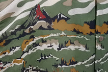 画像をギャラリービューアに読み込む, KAPITAL キャピタル 迷彩 開襟シャツ ワイシャツ グリーン ベージュ サイズ5 K2006SS207 美品 中古 4c070040