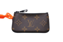 Load image into Gallery viewer, LOUIS VUITTON ルイヴィトン 19ss モノグラムソーラーレイ ポシェットクレ M44487 ブラウン オレンジ 美品 中古 4c070066