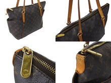 Load image into Gallery viewer, LOUIS VUITTON ルイヴィトン トータリーMM トートバッグ M56689 PVC ブラウン ゴールド金具 美品 中古 4c070126