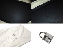 Load image into Gallery viewer, 極美品 激レア HERMES エルメス ハンドバッグ バーキン50 トゴ □K刻印 ブラック シルバー金具 中古 4c070127
