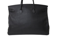 Load image into Gallery viewer, 極美品 激レア HERMES エルメス ハンドバッグ バーキン50 トゴ □K刻印 ブラック シルバー金具 中古 4c070127