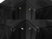 Load image into Gallery viewer, 極美品 激レア HERMES エルメス ハンドバッグ バーキン50 トゴ □K刻印 ブラック シルバー金具 中古 4c070127