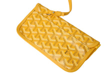 画像をギャラリービューアに読み込む, 新品未使用 GOYARD ゴヤール サンルイPM トートバッグ AMALOUISPM08 PVC レザー イエロー ヘリンボーン 中古 4c070133