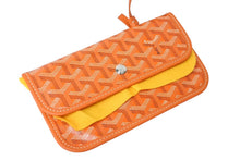画像をギャラリービューアに読み込む, 新品未使用 GOYARD ゴヤール サンルイPM バッグ トートバッグ AMALOUISPM07 PVC レザー ヘリンボーン オレンジ 中古 4c070134