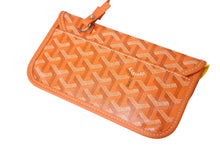 画像をギャラリービューアに読み込む, 新品未使用 GOYARD ゴヤール サンルイPM バッグ トートバッグ AMALOUISPM07 PVC レザー ヘリンボーン オレンジ 中古 4c070134