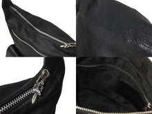 画像をギャラリービューアに読み込む, CHROME HEARTS クロムハーツ Fスリンガー ショルダーバッグ 1994/.925刻印 ダガージップ ブラック レザー シルバー925 美品 中古 4c070139