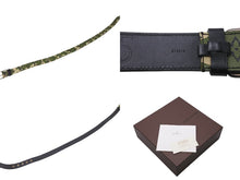 画像をギャラリービューアに読み込む, 新品同様 LOUIS VUITTON ルイヴィトン ベルト サンチュール モノグラモフラージュ 村上隆 サイズ95 M9646U ゴールド金具 中古 4c070156