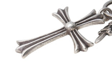 画像をギャラリービューアに読み込む, CHROME HEARTS クロムハーツ ラージCHクロス ♯5ダガーチャーム キーリング 重量約59.7g シルバー925 STERLING刻印 美品 中古 4c070168