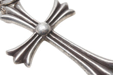 画像をギャラリービューアに読み込む, CHROME HEARTS クロムハーツ ラージCHクロス ♯5ダガーチャーム キーリング 重量約59.7g シルバー925 STERLING刻印 美品 中古 4c070168