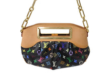 Load image into Gallery viewer, 極美品 LOUIS VUITTON ルイヴィトン ジュディPM ワンショルダーバッグ M40258 PVC ヌメ革 モノグラム マルチカラー 村上隆 中古 4c070182