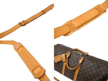 画像をギャラリービューアに読み込む, LOUIS VUITTON ルイヴィトン モノグラム キーポル55 ボストンバッグ M41414 ブラウン ロゴ ゴールド金具 美品 中古 4c070188