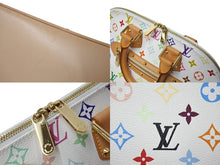 Load image into Gallery viewer, 極美品 LOUIS VUITTON ルイヴィトン 村上隆 ハンドバッグ アルマ M92647 モノグラムマルチ ホワイト 中古 4c070192