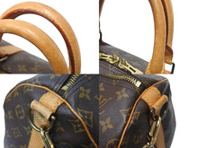 画像をギャラリービューアに読み込む, LOUIS VUITTON ルイヴィトン モノグラム キーポル55 ボストンバッグ ブラウン ロゴ ゴールド金具 M41414 美品 中古 4c070198