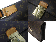 Load image into Gallery viewer, LOUIS VUITTON ルイヴィトン ロブスト1 ビジネスバッグ M53027 エピレザー ブリーフケース ゴールド金具 美品 中古 4c068592