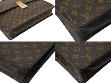 Load image into Gallery viewer, LOUIS VUITTON ルイヴィトン ロブスト1 ビジネスバッグ M53027 エピレザー ブリーフケース ゴールド金具 美品 中古 4c068592