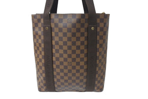 極美品 LOUIS VUITTON ルイヴィトン カバボブール トートバッグ N52006 ダミエ ブラウン 中古 4c070207