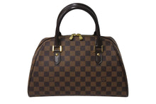 Load image into Gallery viewer, 極美品 LOUIS VUITTON ルイヴィトン リベラMM ハンドバッグ N41434 ダミエ キャンバス レザー ゴールド金具 中古 4c070208