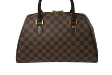 画像をギャラリービューアに読み込む, 極美品 LOUIS VUITTON ルイヴィトン リベラMM ハンドバッグ N41434 ダミエ キャンバス レザー ゴールド金具 中古 4c070208